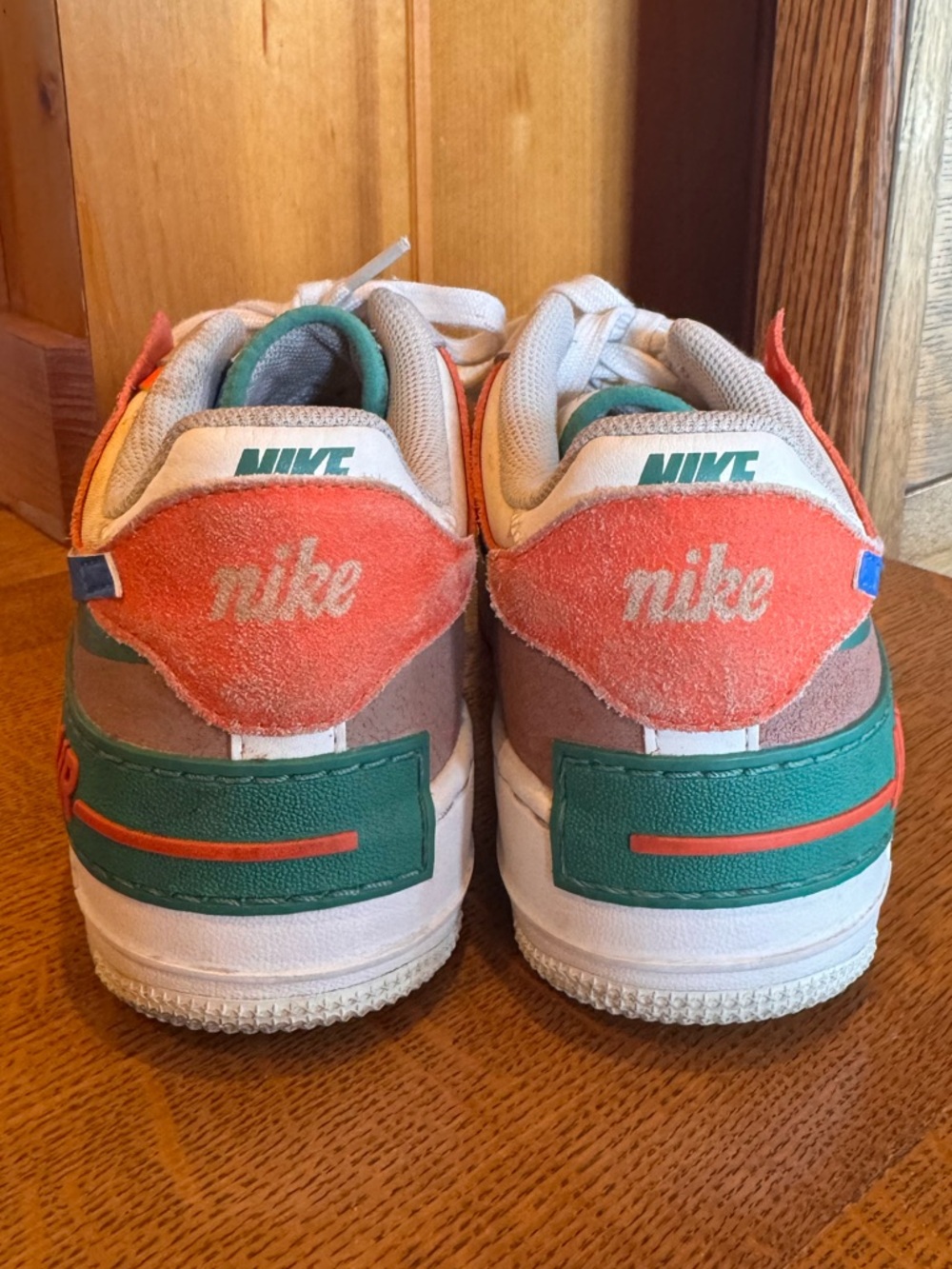 Nike Air Force 1s multicolored size 7.5 - Picture 4 of 6